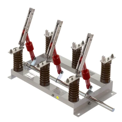 Chave seccionadora tripolar modelo SA Sarel para média tensão — seccionamento de circuitos de 5kV a 36kV em subestações industriais